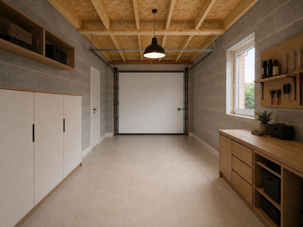 Garage - proposition d'aménagement