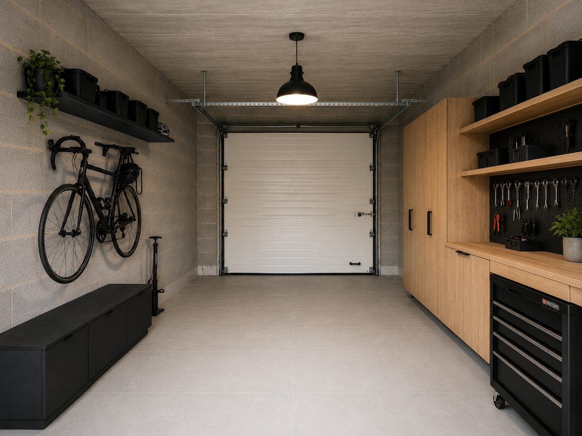 Garage - proposition d'aménagement
