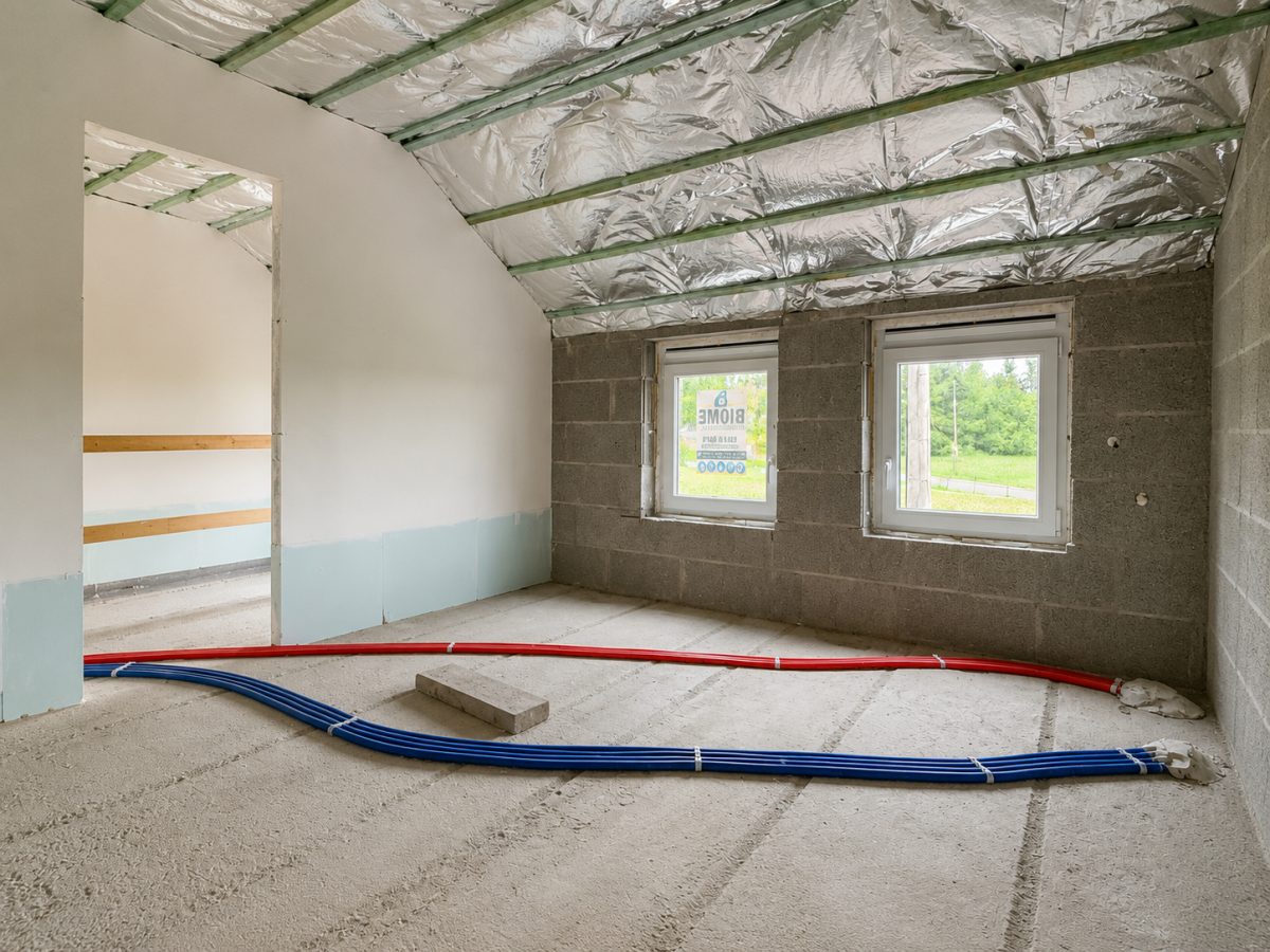 Chambre 1 - en cours de construction